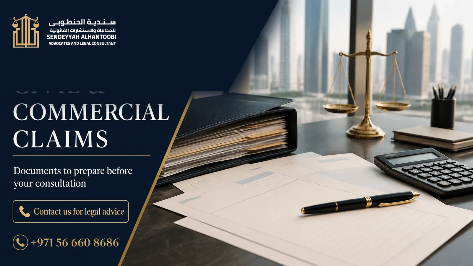 Documents for a Civil or Commercial Claim Consultation