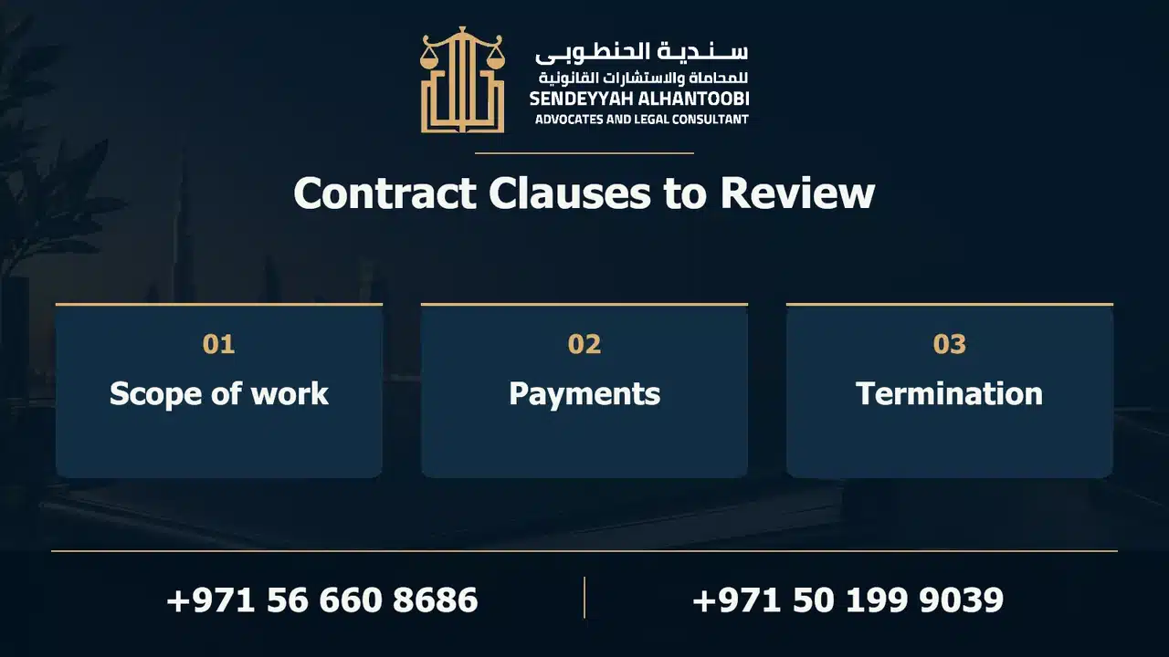 Contract Clauses to Review