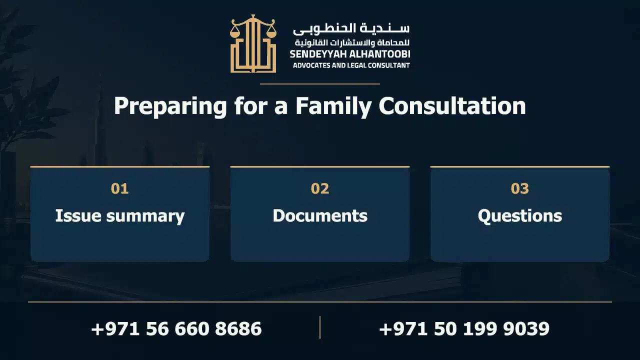 Preparing for a Family Consultation